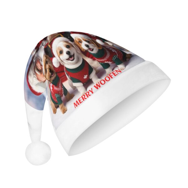 All Over Print Unisex Christmas Santa Hats - Image 2