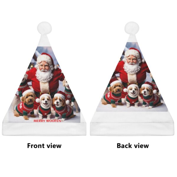 All Over Print Unisex Christmas Santa Hats - Image 3