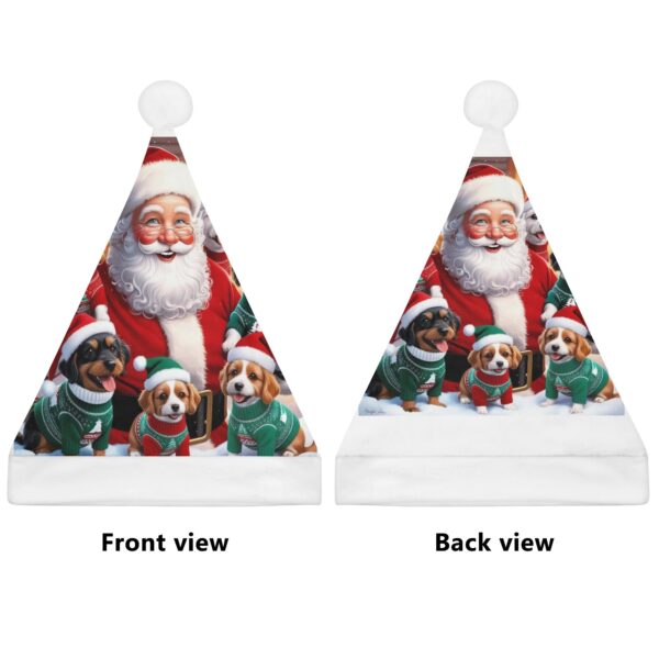 All Over Print Unisex Christmas Santa Hats - Image 2