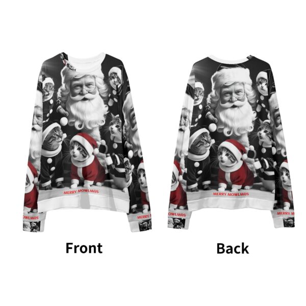 Unisex Adult Print Sweater Casual Loose Pullover Sweatshirt