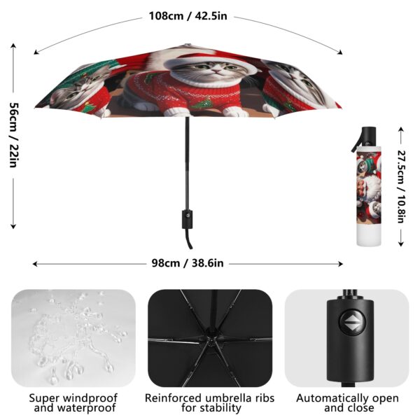 Fully Auto Open & Close Umbrella Printing Outside - Image 4