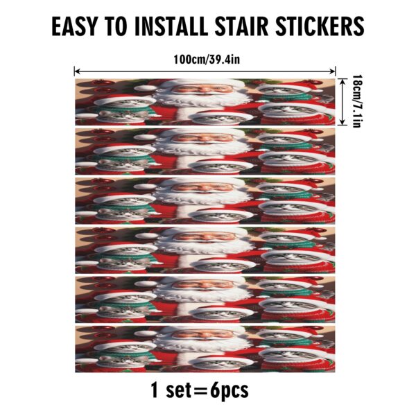 6Pcs  Stairs Stickers - Image 2