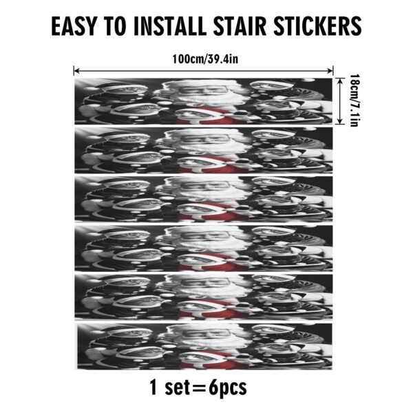 6Pcs  Stairs Stickers - Image 2