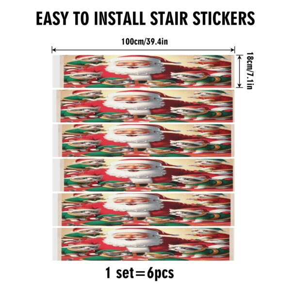 6Pcs  Stairs Stickers - Image 2