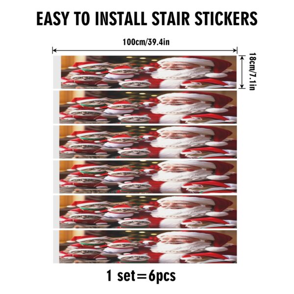 6Pcs  Stairs Stickers - Image 2