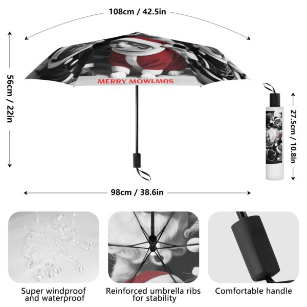 Lightweight Manual Folding Umbrella Printing Outside - Image 3