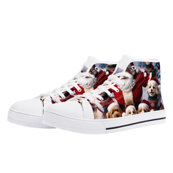 Women's High Top Canvas Shoes - Customized Tongue - Image 5