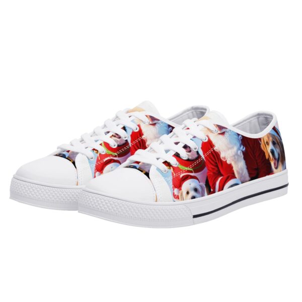 Women's Low Top Canvas Shoes - Customized Tongue - Image 5