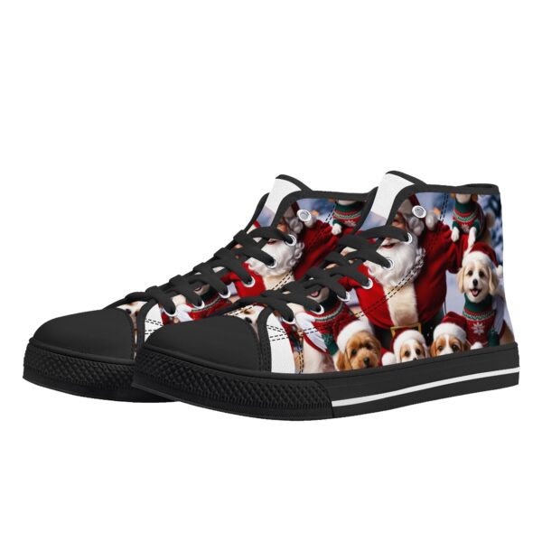 Women's High Top Canvas Shoes - Customized Tongue