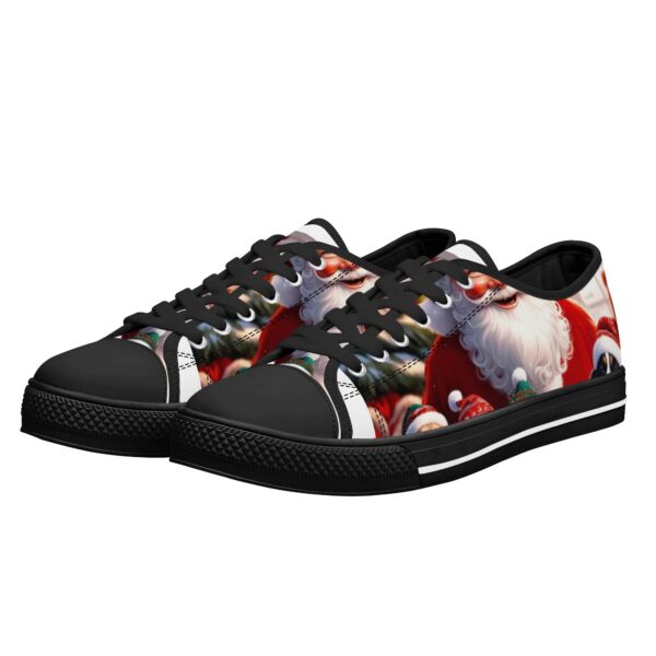 Women's Low Top Canvas Shoes - Customized Tongue