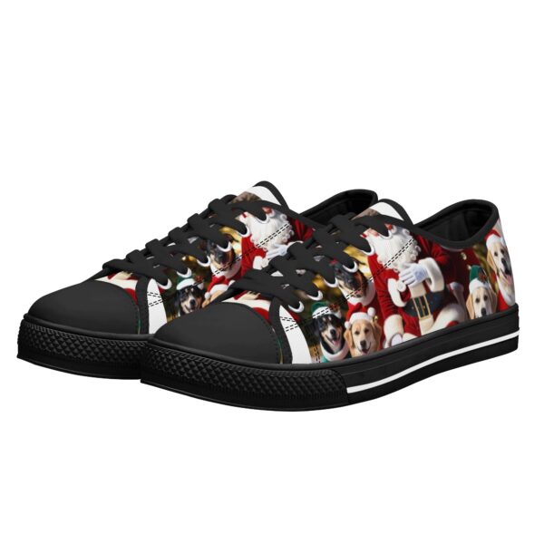 Women's Low Top Canvas Shoes - Customized Tongue