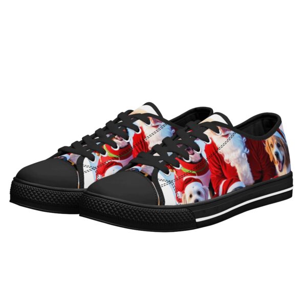 Women's Low Top Canvas Shoes - Customized Tongue