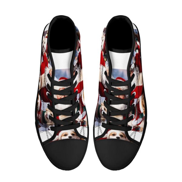 Women's High Top Canvas Shoes - Customized Tongue - Image 2