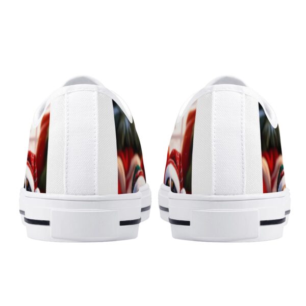 Women's Low Top Canvas Shoes - Customized Tongue - Image 7