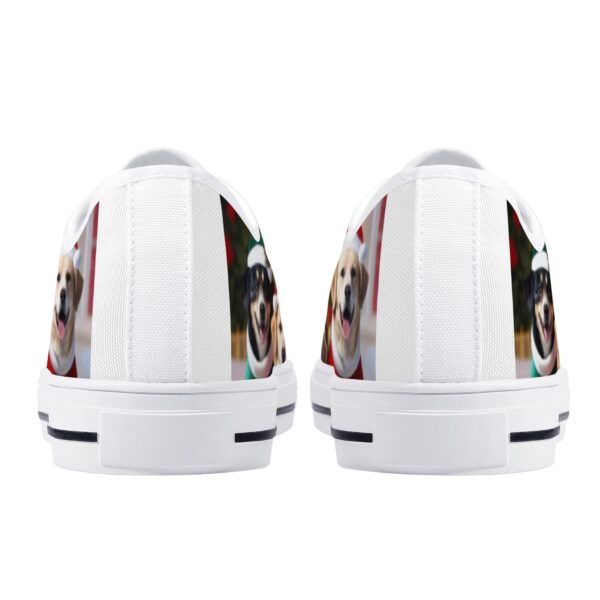 Women's Low Top Canvas Shoes - Customized Tongue - Image 7