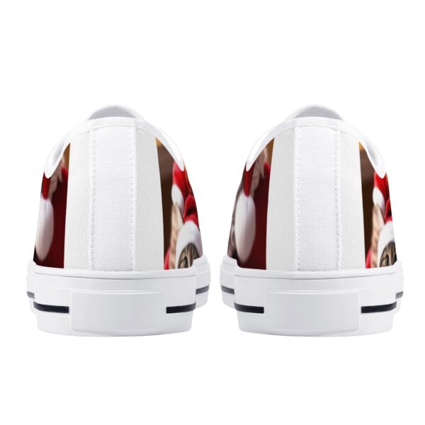 Women's Low Top Canvas Shoes - Customized Tongue - Image 7