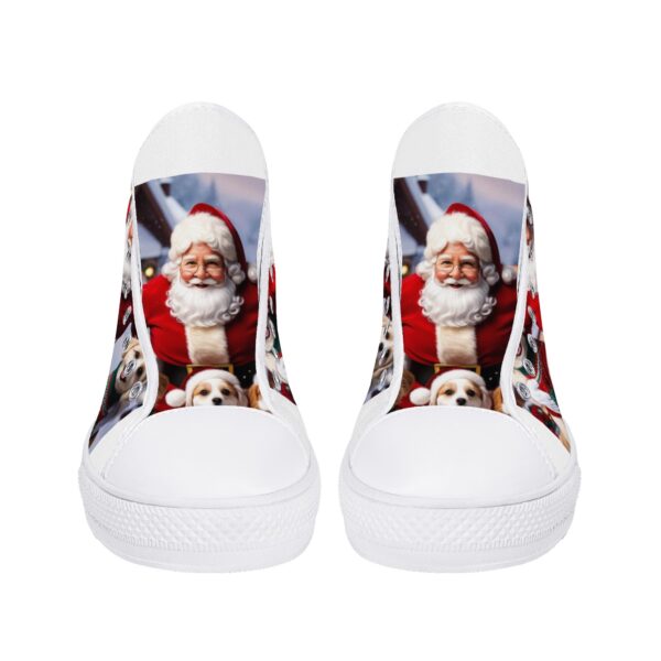 Women's High Top Canvas Shoes - Customized Tongue - Image 8