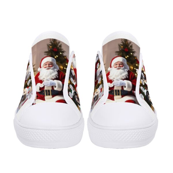 Women's Low Top Canvas Shoes - Customized Tongue - Image 8