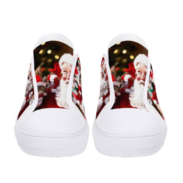 Women's Low Top Canvas Shoes - Customized Tongue - Image 8