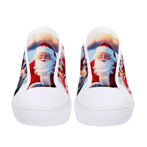 Women's Low Top Canvas Shoes - Customized Tongue - Image 8