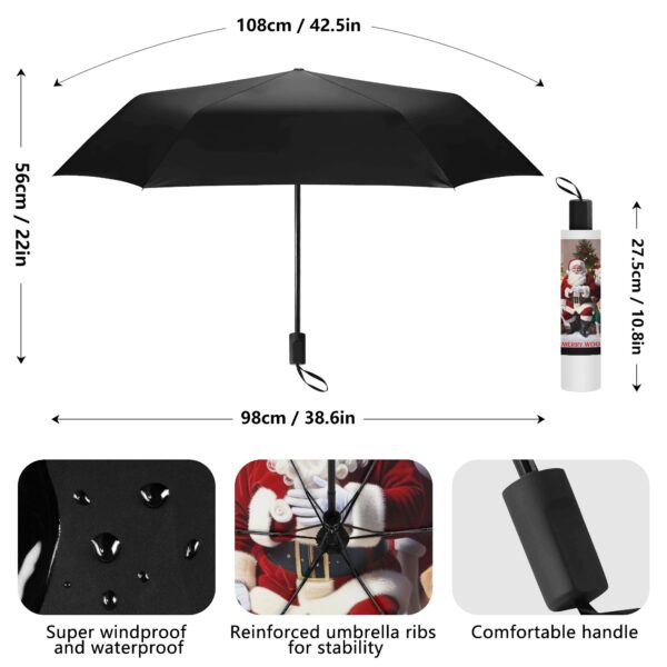 Manual Folding Umbrella Printing Inside - Image 4