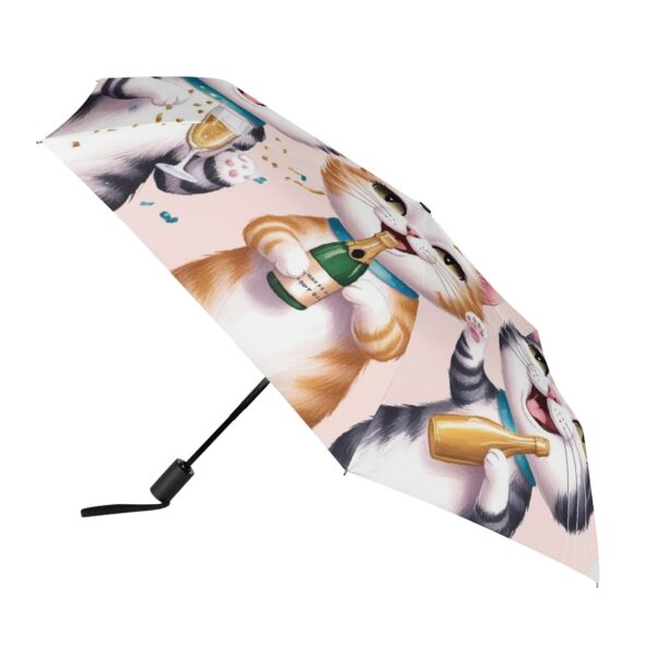 Fully Auto Open & Close Umbrella Printing Outside - Image 2