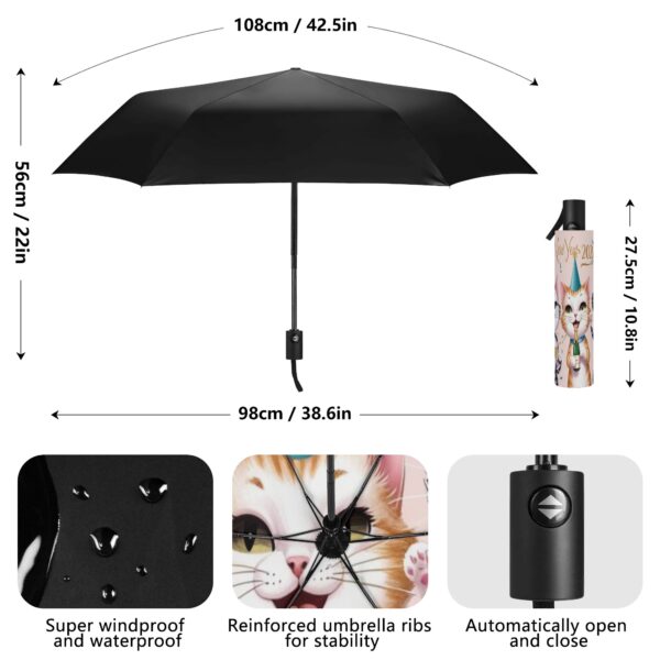 Fully Auto Open & Close Umbrella Printing Inside - Image 4