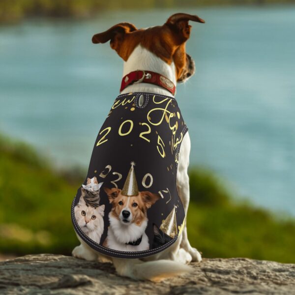 Animal Print Pet Shirt Clothing for Small Medium Dogs Cats - Image 3