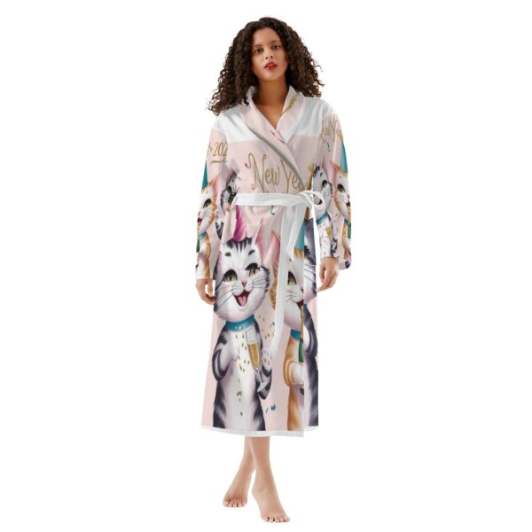 Women's New Style Long Bathrobe