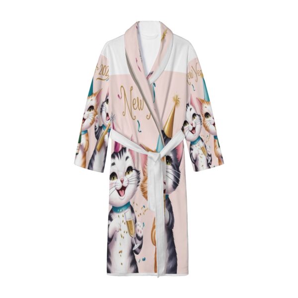 Women's New Style Long Bathrobe - Image 4