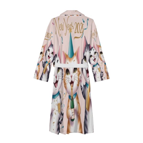 Women's New Style Long Bathrobe - Image 5