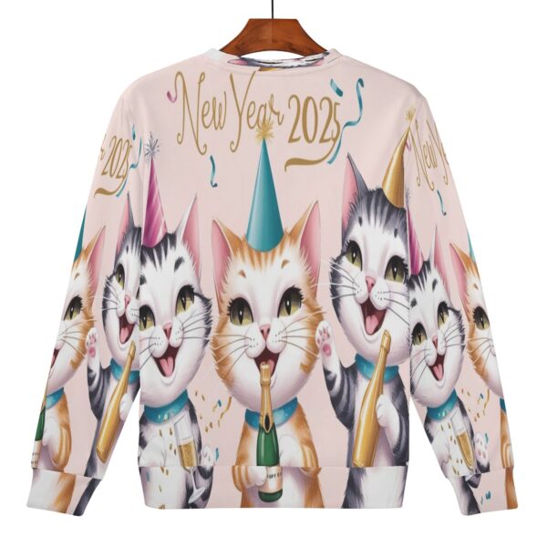 Women's All Over Print Crew Neck Streetwear Sweatshirt - Image 2