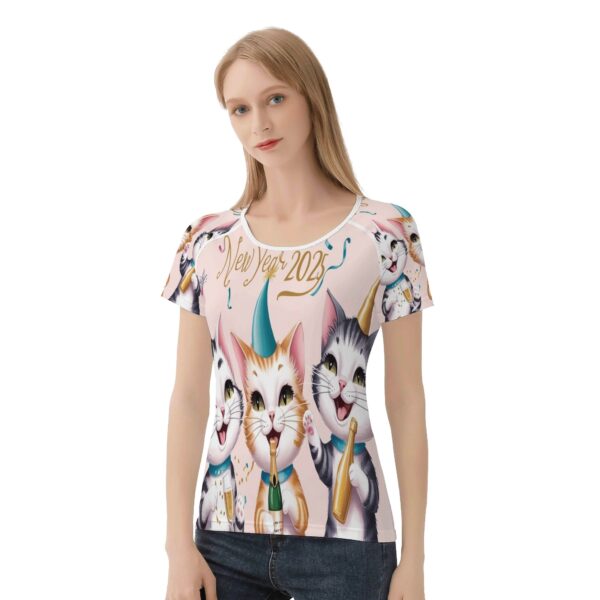 Women's All-Over Print T shirt - Image 3