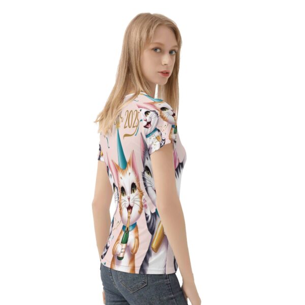 Women's All-Over Print T shirt - Image 6