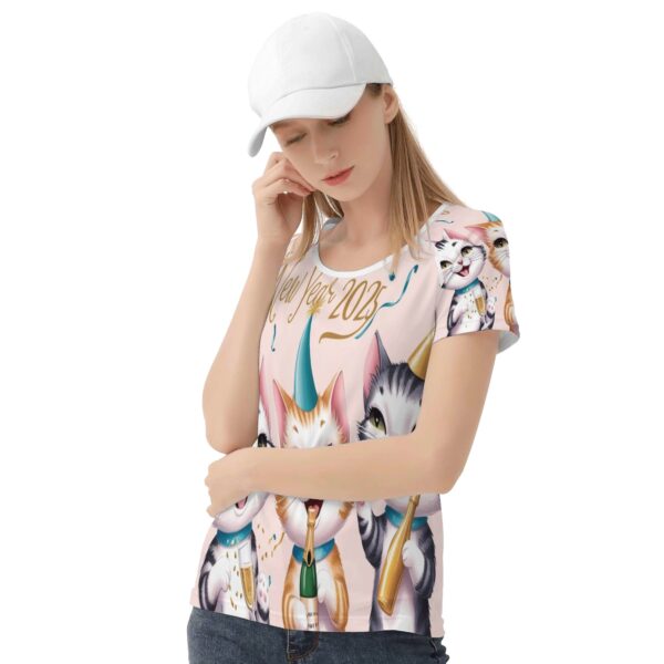 Women's All-Over Print T shirt - Image 7