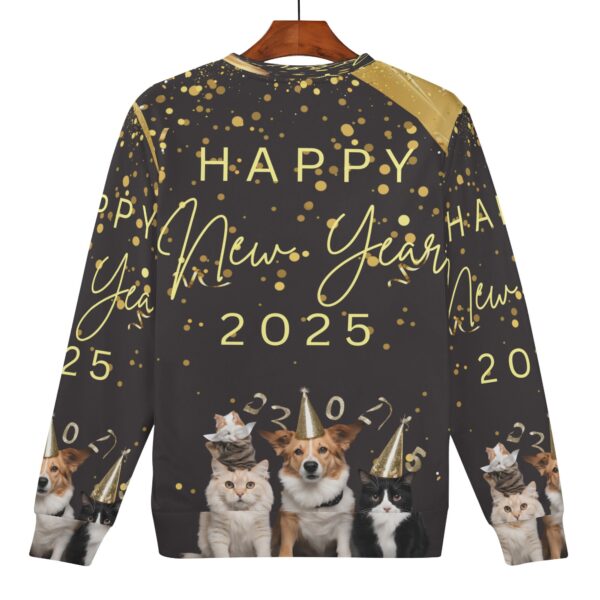 Women's All Over Print Crew Neck Streetwear Sweatshirt - Image 2