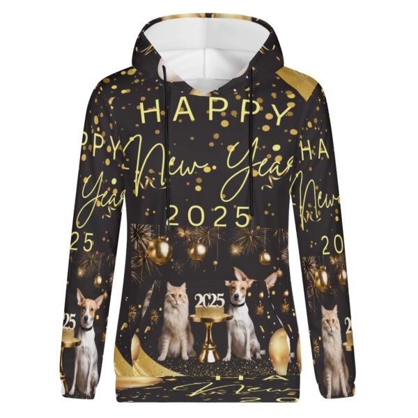 Women's Lightweight All Over Printing Pullover Hoodie Sweatshirt - Image 5