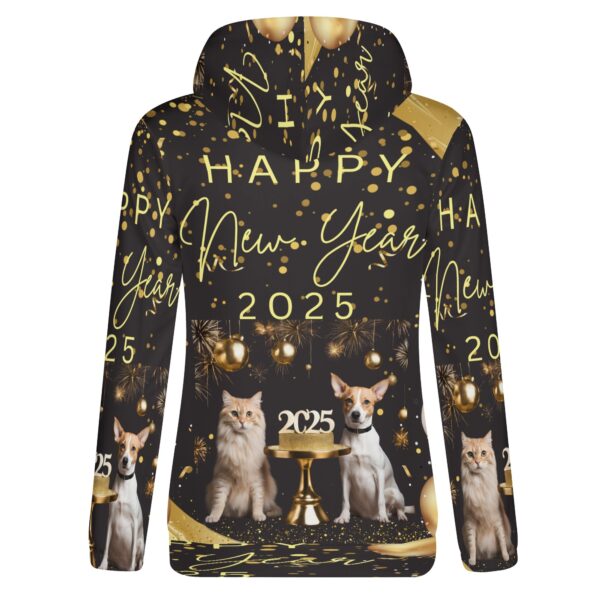 Women's Lightweight All Over Printing Pullover Hoodie Sweatshirt - Image 14