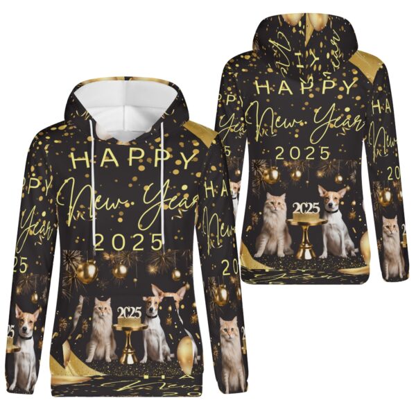 Women's Lightweight All Over Printing Pullover Hoodie Sweatshirt - Image 15