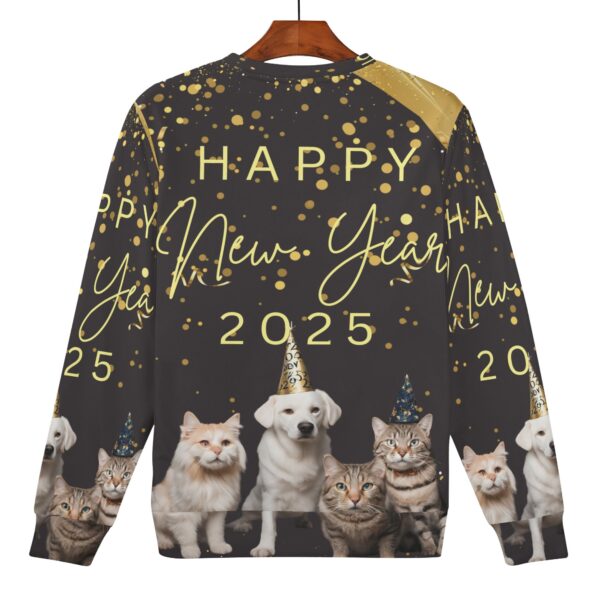 Women's All Over Print Crew Neck Streetwear Sweatshirt - Image 2