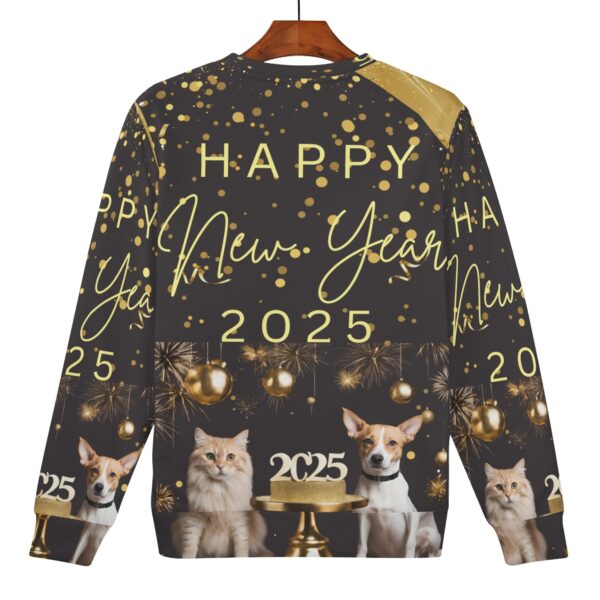 Women's All Over Print Crew Neck Streetwear Sweatshirt - Image 2