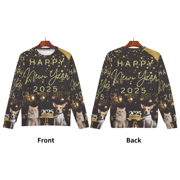 Women's All Over Print Crew Neck Streetwear Sweatshirt - Image 7