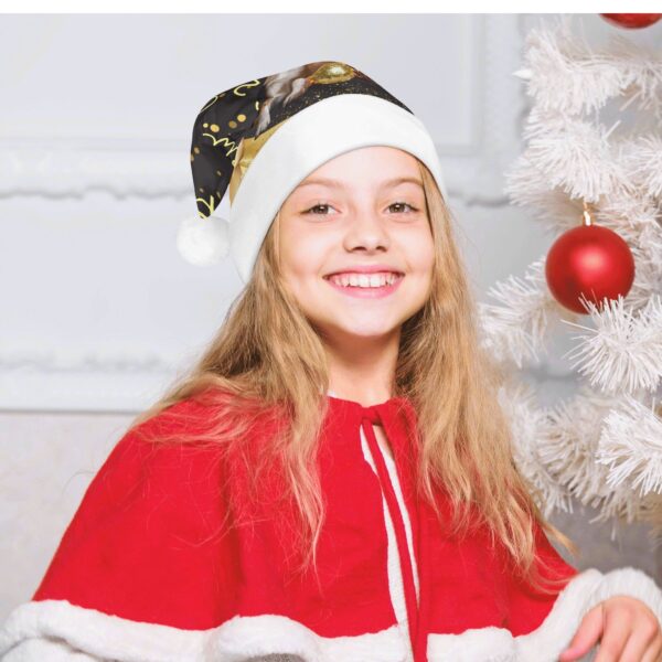 All Over Print Unisex Christmas Santa Hats - Image 6