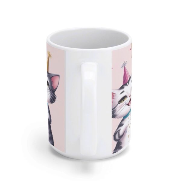 White Glossy Mug (15 oz) - Image 3