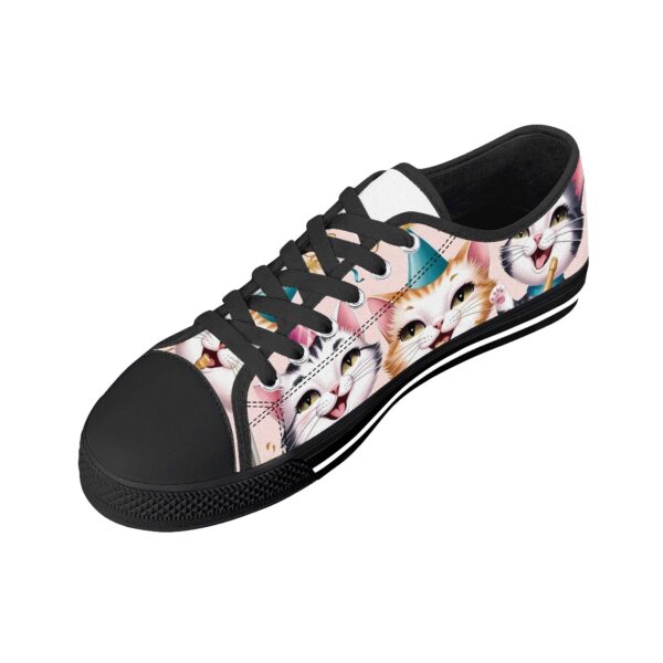 Women's Low Top Canvas Shoes - Customized Tongue - Image 10