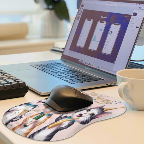 Comfortable Mouse Pad Wrist Support Wrist Rest for Office & Home - Image 6