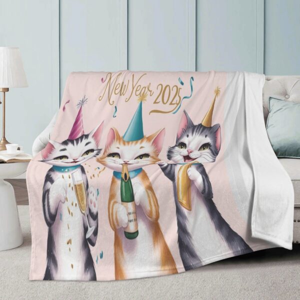 Soft Polyester Premium Fleece Blanket - Image 2