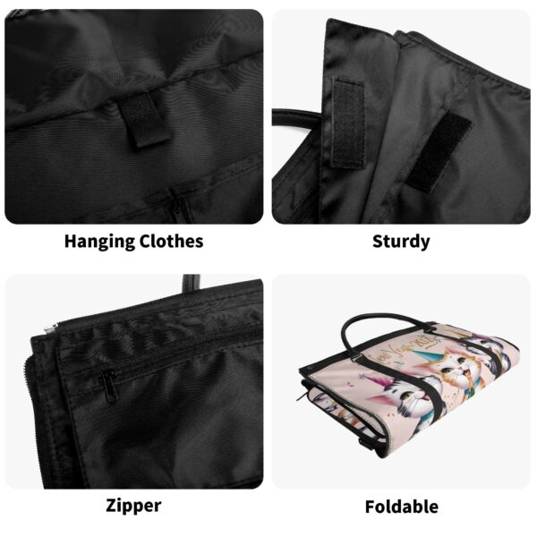 Personalized 600D Fabric Duffle Bag Foldable Travel Bag - Image 17