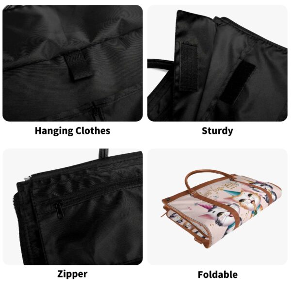 Personalized 600D Fabric Duffle Bag Foldable Travel Bag - Image 8