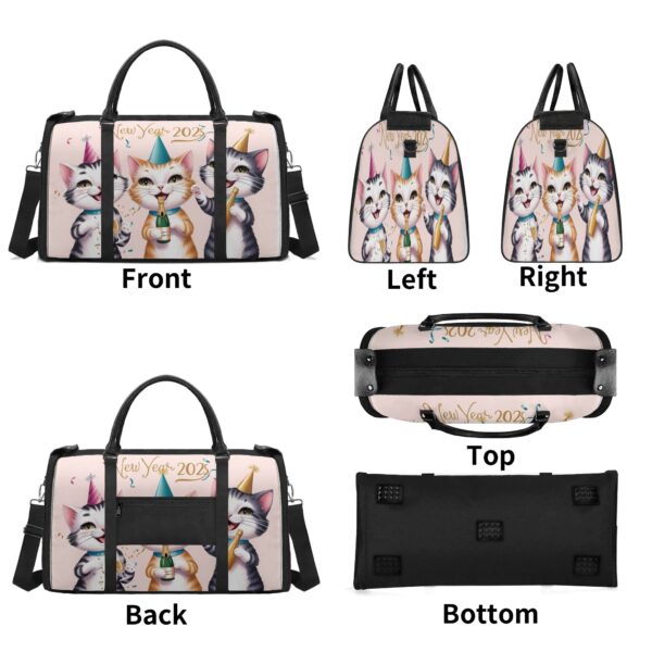 Personalized 600D Fabric Duffle Bag Foldable Travel Bag - Image 18